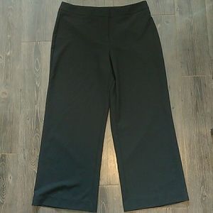 Worthington size 12 wide leg black dress slacks